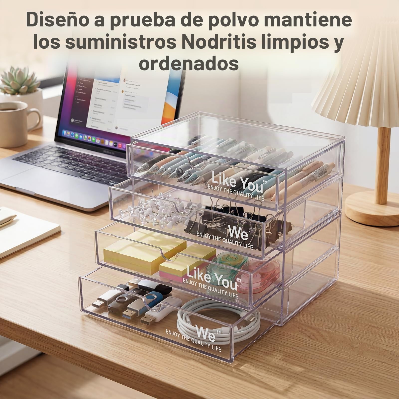 2 Juego de Cajones Apilables, Cajones de Almacenamiento Apilables de Maquillaje Transparentes, Organizadores de Baño de Acrílico para Tocador, Organización del Hogar y Almacenamiento | Almacenamiento de maquillaje apilables, almacenamiento tocador para to