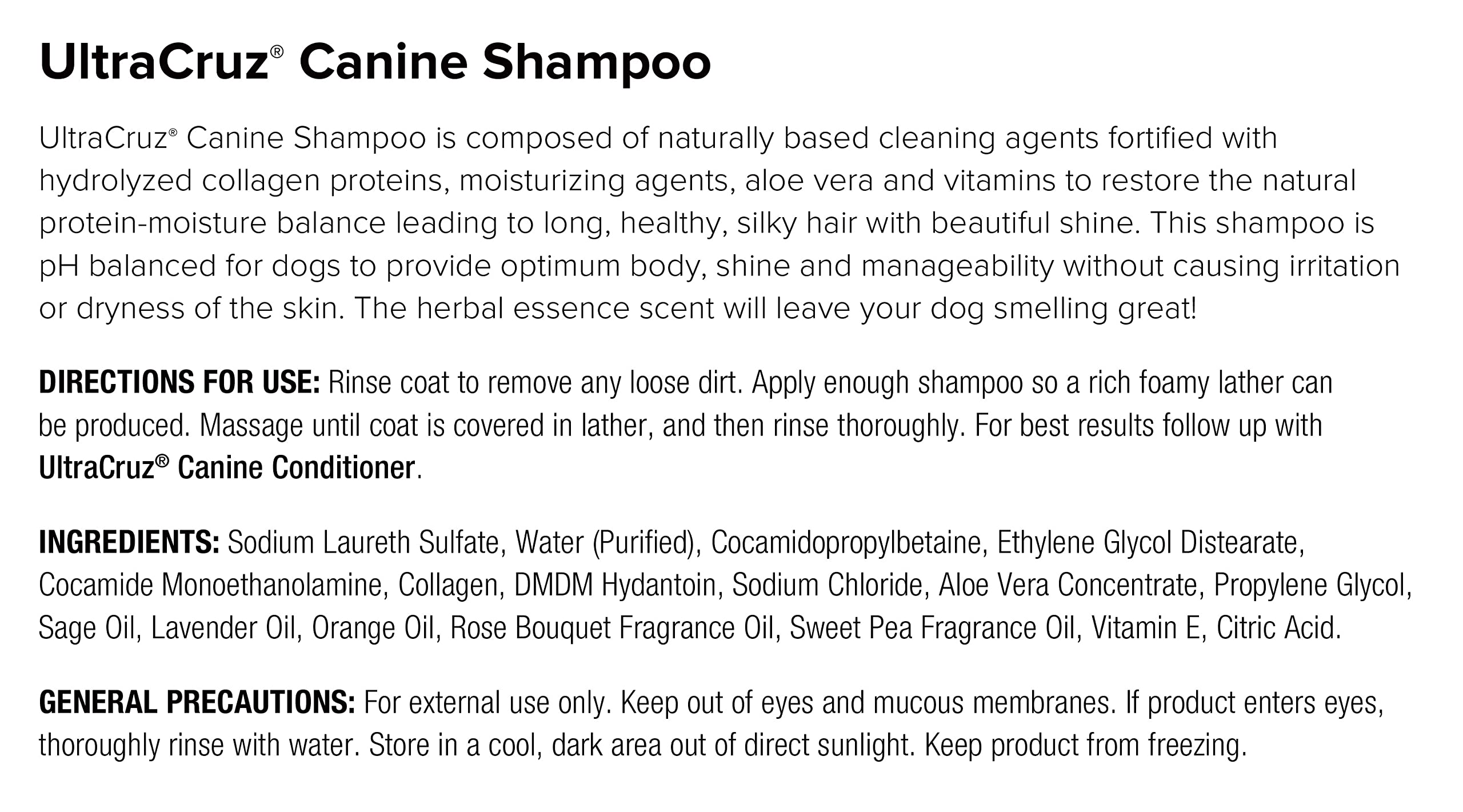 UltraCruz Hunde Shampoo