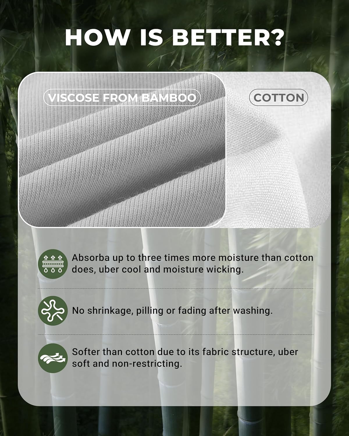 BAMBOO COOL Women's Underwear Briefs for Women Lightweight Ladies Panties Moisture-Wicking Stretchy Soft Breathable 5-pack - Image 4