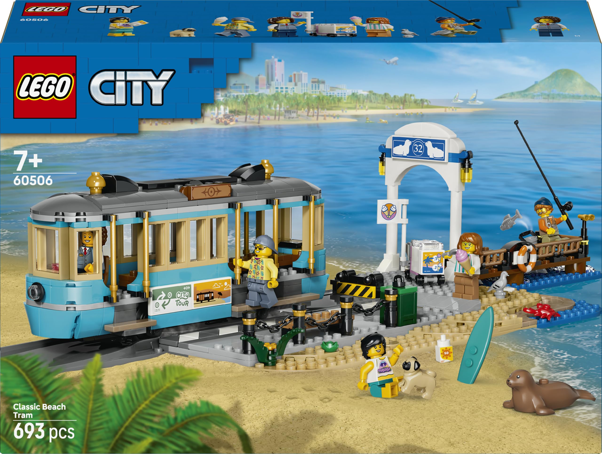 LEGO City Klassische Strandstraßenbahn 60506