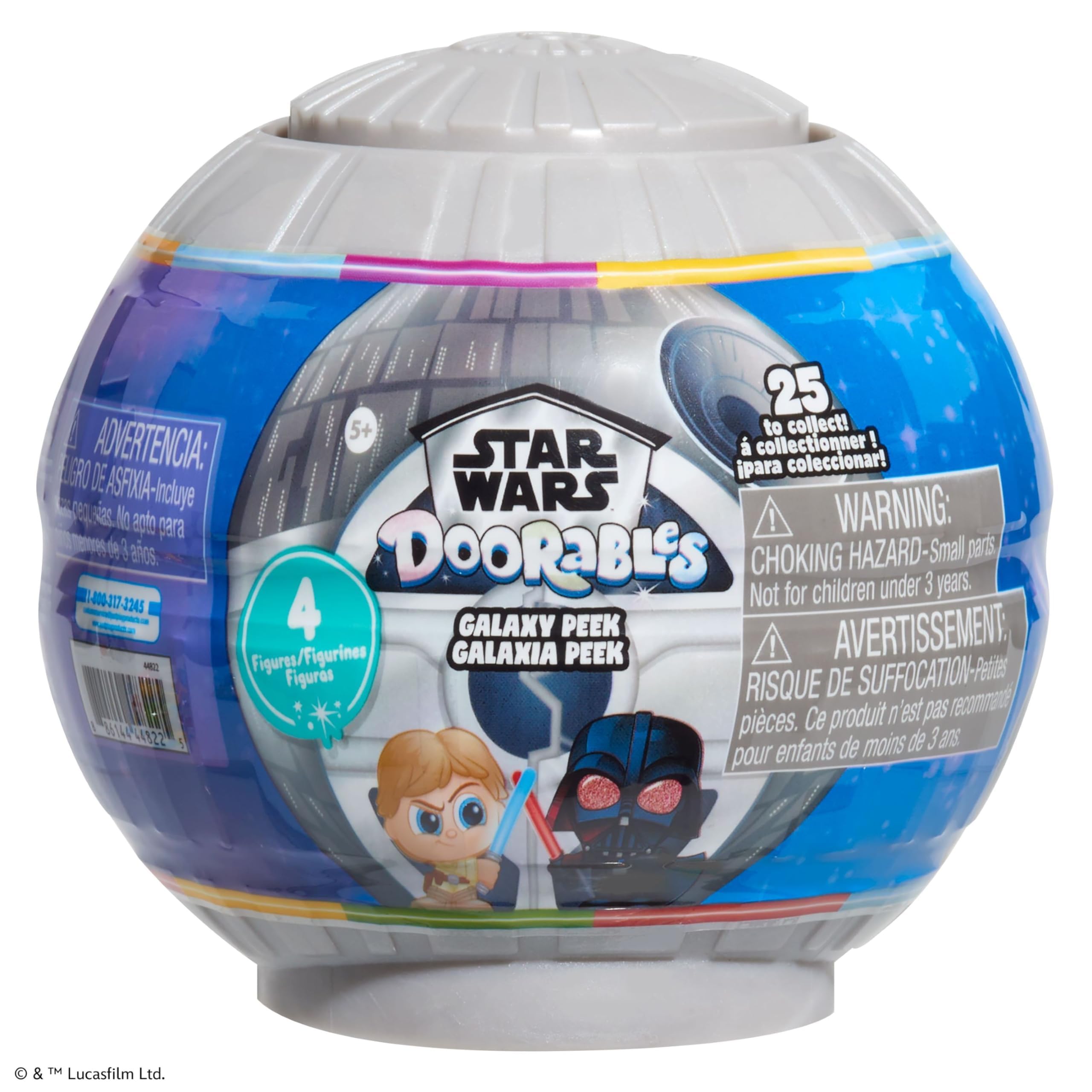 Just Play Star Wars™ Doorables Galaxy Peek Sammelfiguren in Überraschungskapsel, offiziell Lizenziertes Star Wars Kinderspielzeug ab 5 Jahren, 9.53