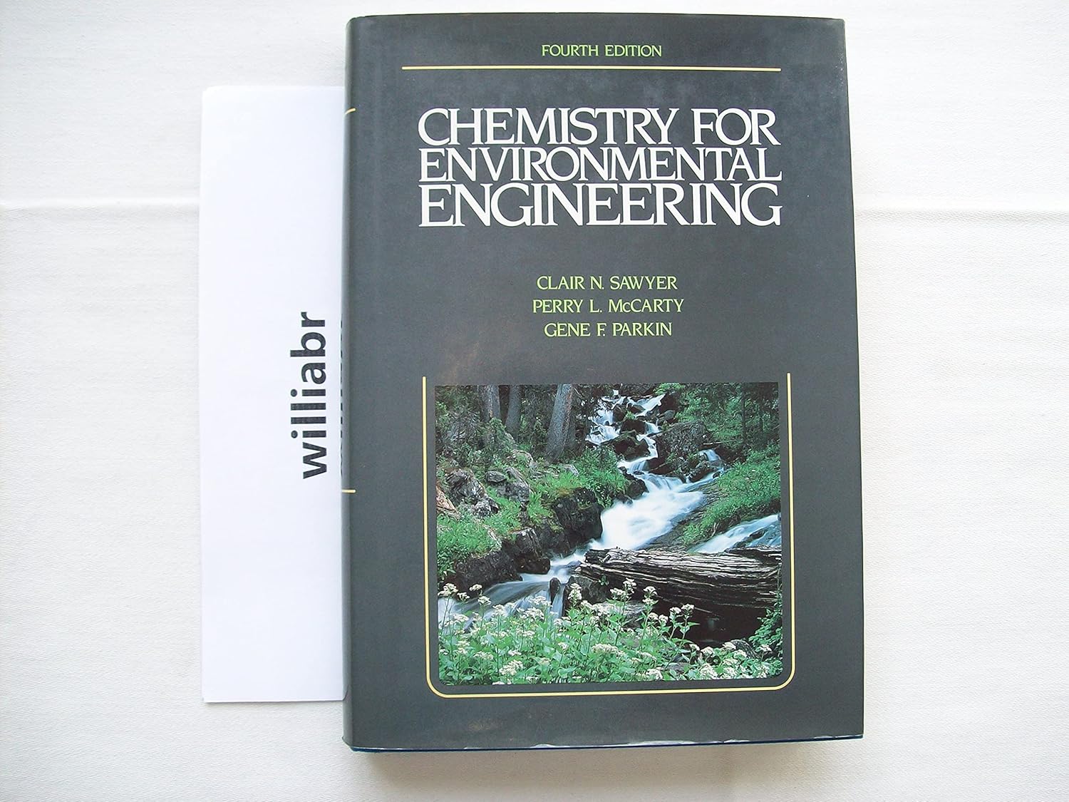 Chemistry for Environmental Engineering McCarty, Perry L., Sawyer
