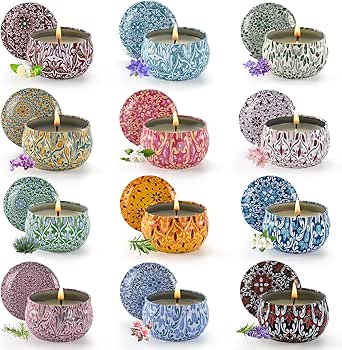 Scented Candles,12 Pack Candle...