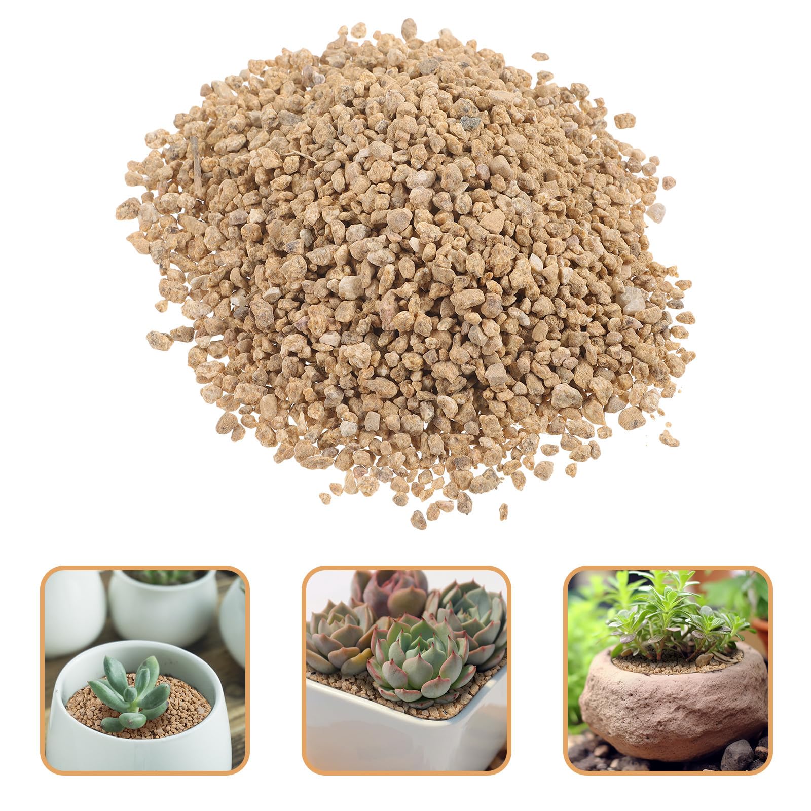 Pierres Décoratives en Maïfanite Naturelle 5 Paquet de 300g pour Aquarium et Jardinière, Adaptées pour Bonsaïs et Succulentes, Matériau Pratique et Solide
