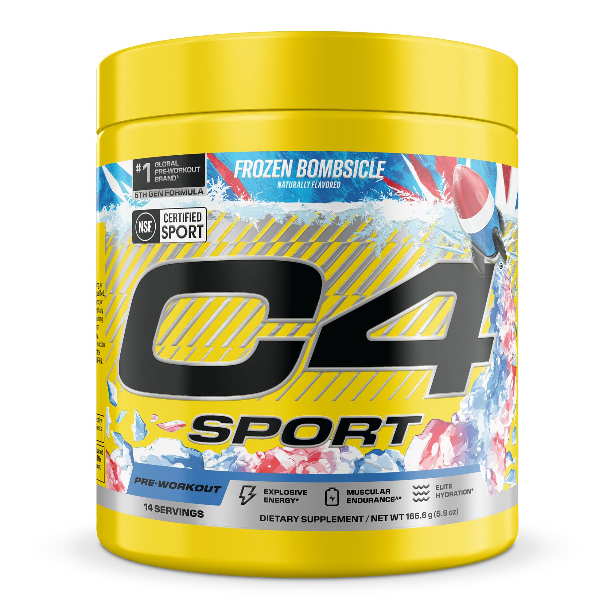 C4 Sport Pre Workout with 200mg Caffeine, Hawaiian Punch, 20 Servings — Amazon image 6
