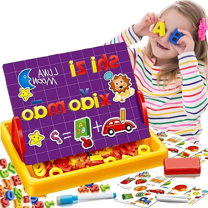 Buy Kidoloop 3 in 1 Learning Board Easel with Letters