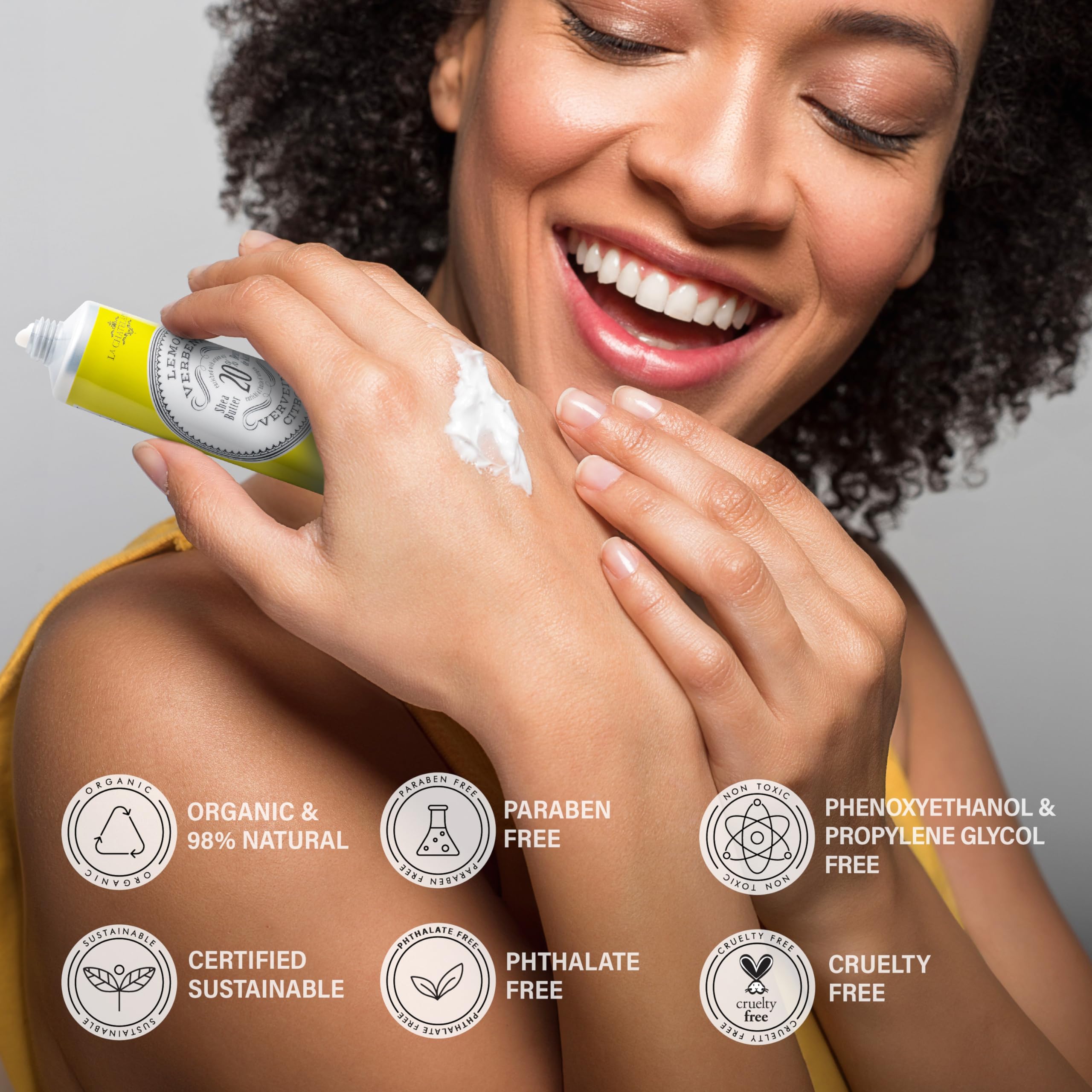 Amazon.com : La Chatelaine 20% Shea Butter Hand Cream Travel Size