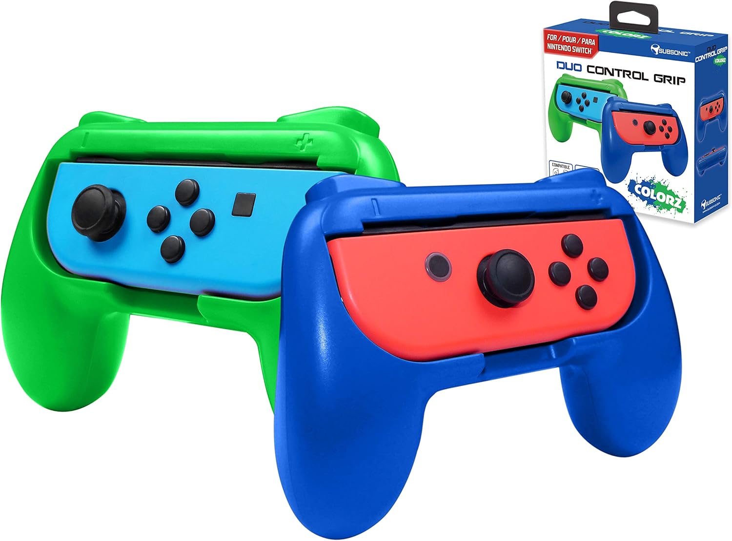 Subsonic Grips controller for JoyCons Nintendo Switch (Nintendo