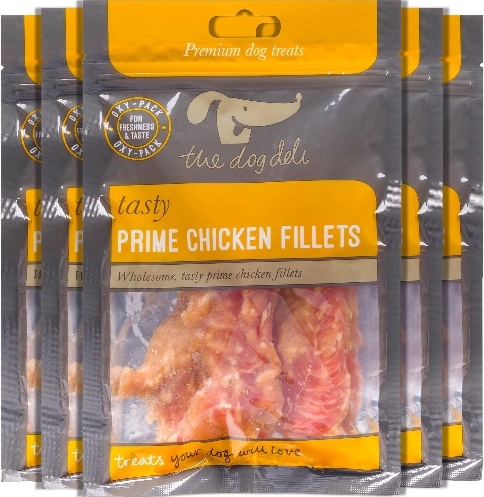 Petface The Dog Deli Prime Chicken Fillets, 100g (Pack of 5) Amazon