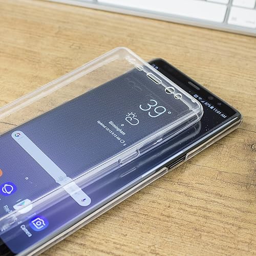 Miniatura 7 de Olixar Funda de protección completa 360 para Samsung Galaxy Note 8, cubierta de cuerpo completo, protección delantera y trasera, diseño delgado