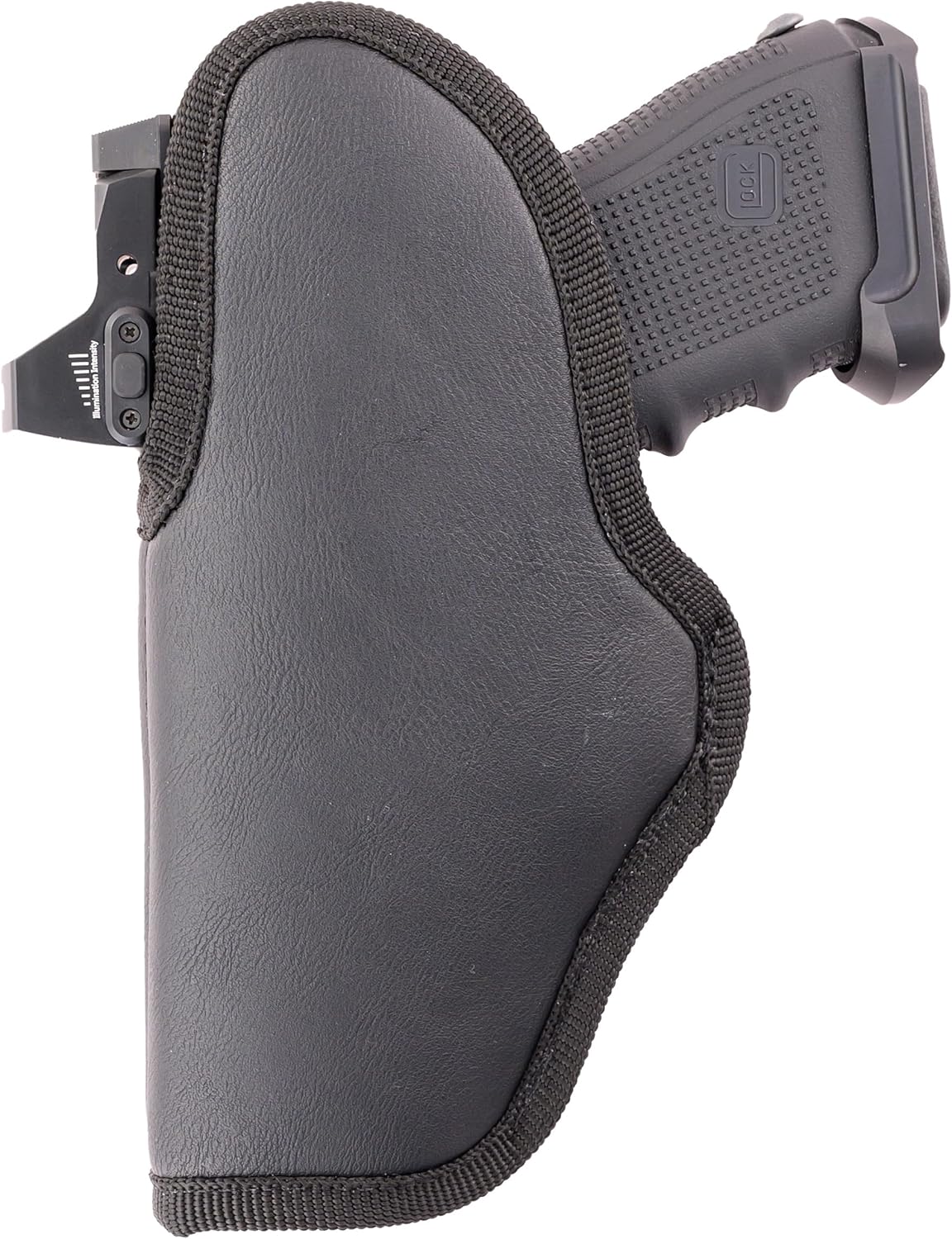 MAXX CARRY IWB Gun Holster Conceal Carry, Soft Leatherette, Fits SIG P365 Macro, G 19 GEN 1-4, Hell Cat Pro, Springfield XD-S 4" XD-E 3.3" & 3.8", Walther CCP, Taurus G3, GX4 Carry