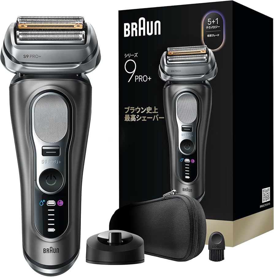 Amazon.co.jp: ブラウン 電気シェーバー シリーズ9 PRO+ 電動 髭