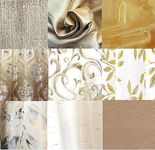 Miniatura 16 de Muestras de tela para las cortinas personalizadas que fabricamos. (Todo negro y carbón)