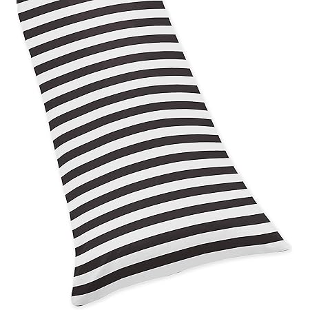 striped body pillow cover