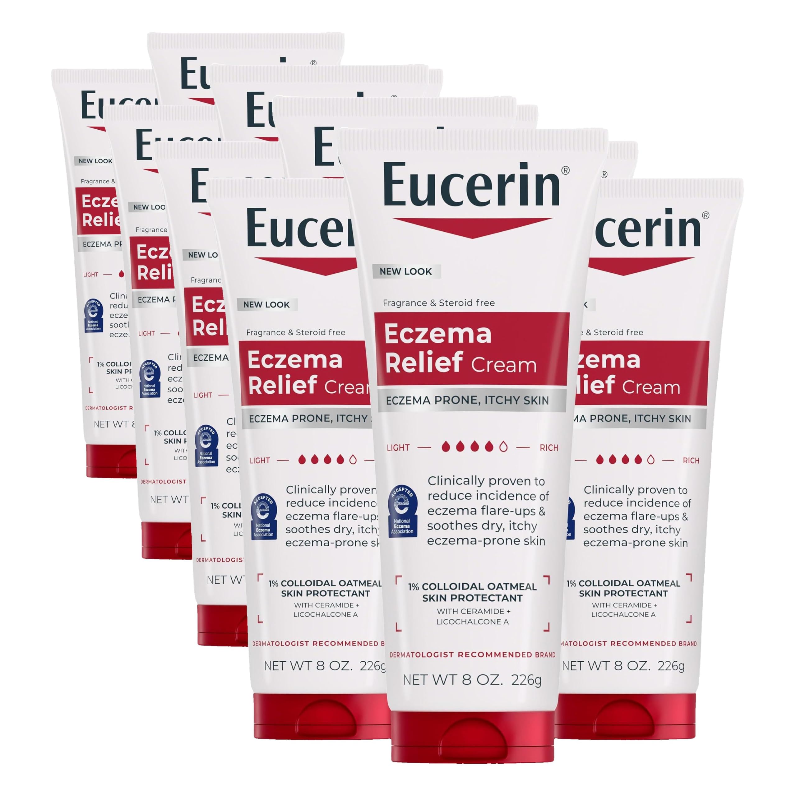 Eucerin Eczema Relief Body Cream with Colloidal Oatmeal, 8 OZ — Amazon image 19