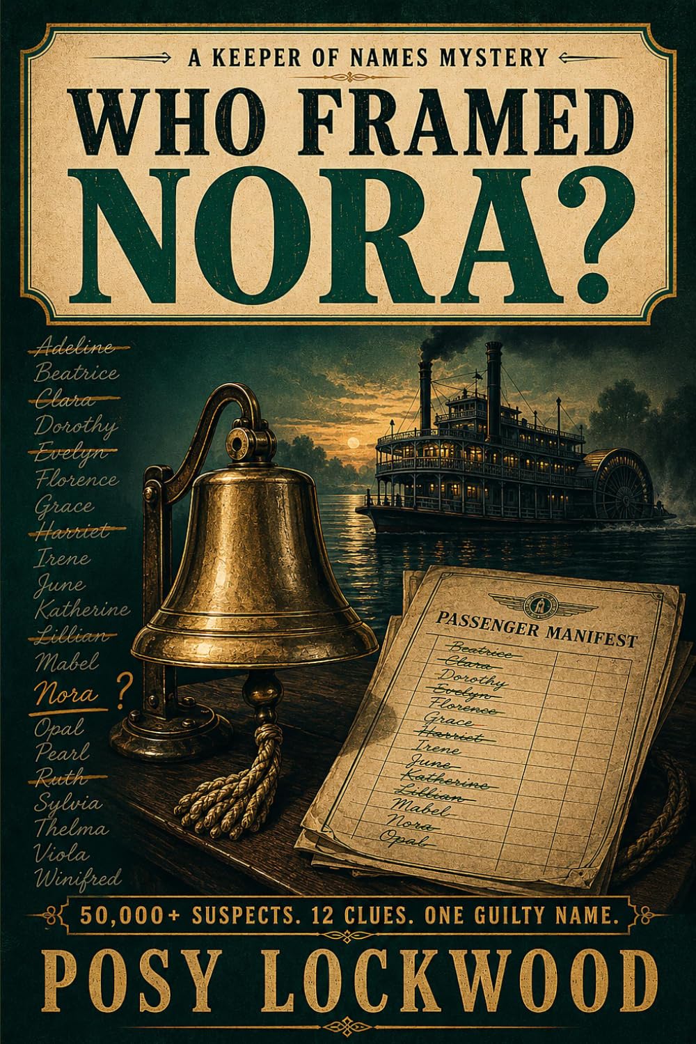 Who Framed Nora?: A Murder-Mystery Logic Puzzle: Find One Killer Hidden in 50,000 Suspects (Keeper of Names)