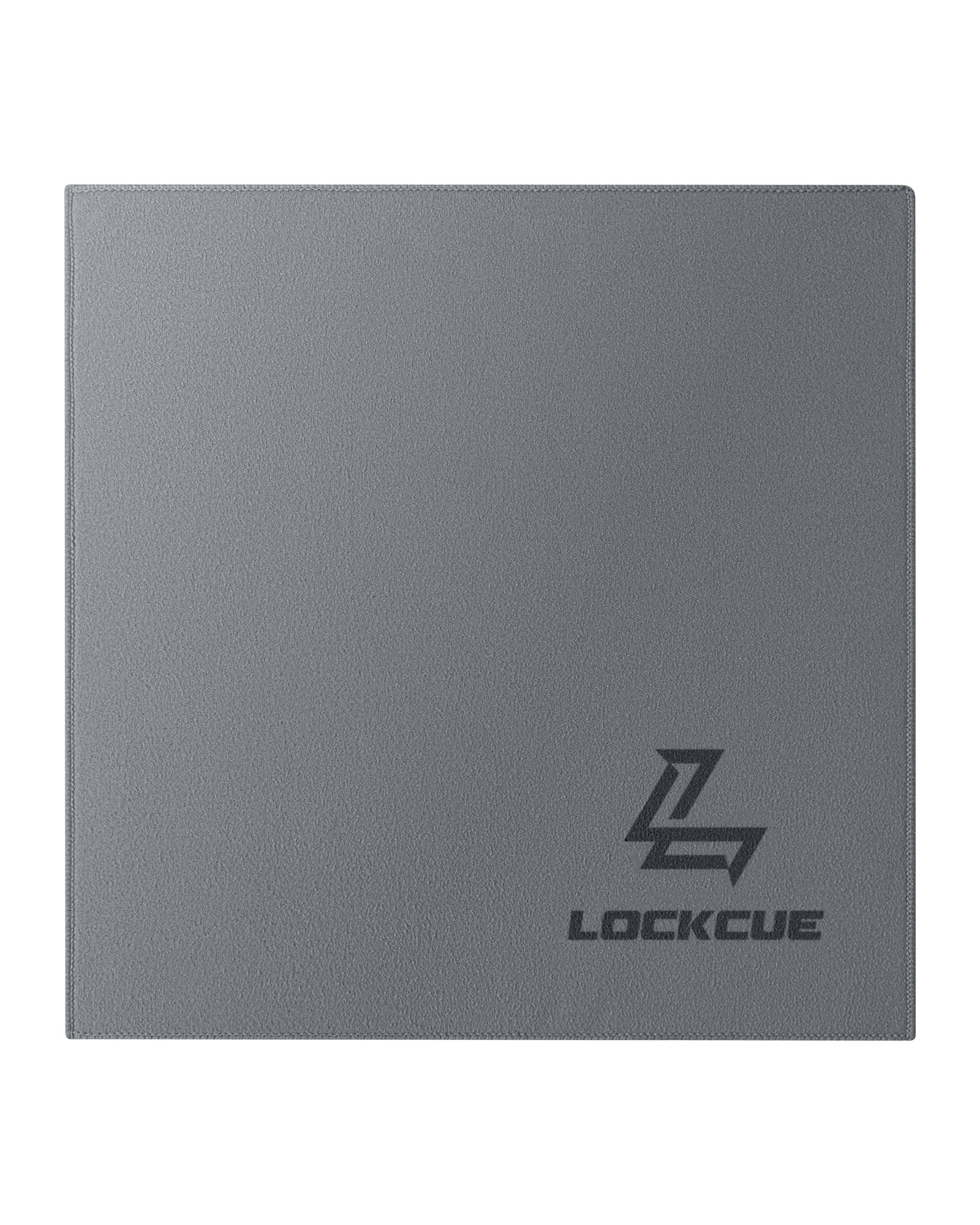 LOCKCUE Microfibre Towel 12"x12" Charcoal Grey