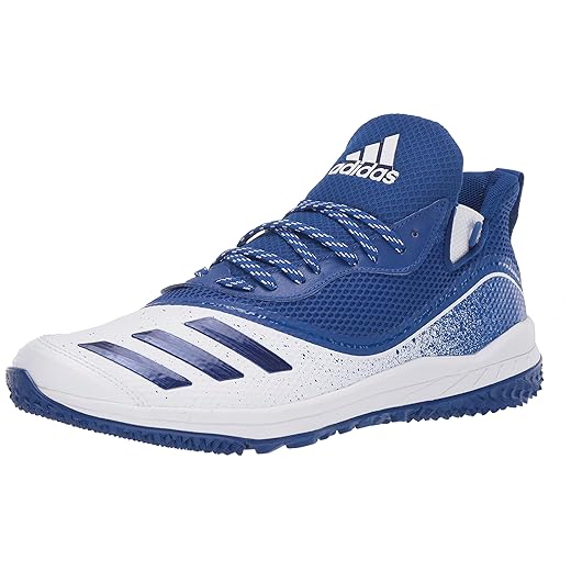 adidas Men's Icon V Turf Baseball Shoe, Collegiate Royal/Collegiate Royal/FTWR White, 12.5 M US