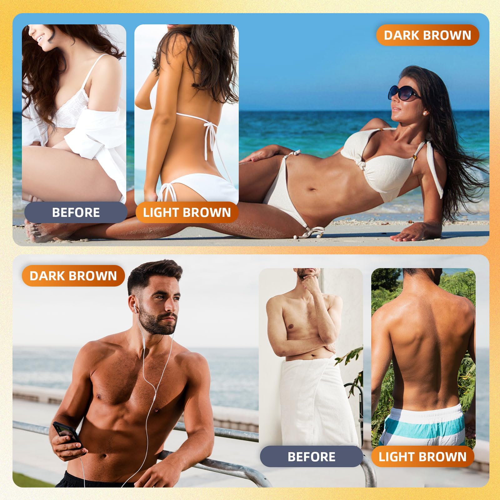 Lámpara de bronceado para el hogar, 225 unidades, 460 NM, solarium facial, soporte ajustable y gancho colgante, bronceador facial para el hogar para el cuerpo y la cara (negro)