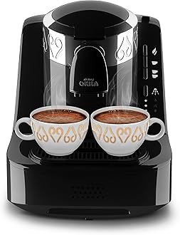 Arzum Okka Turkish Coffee Maker, Black/Chrome, OK002C
