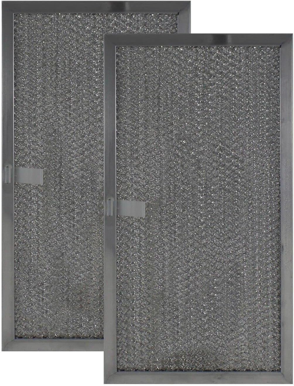 Range Hood Aluminum Mesh Grease Filters Replacement for American Metal Filter Company Fits for RHF0608 Models, 6-5/8" x 11-5/8" x 3/8", 2-Pack