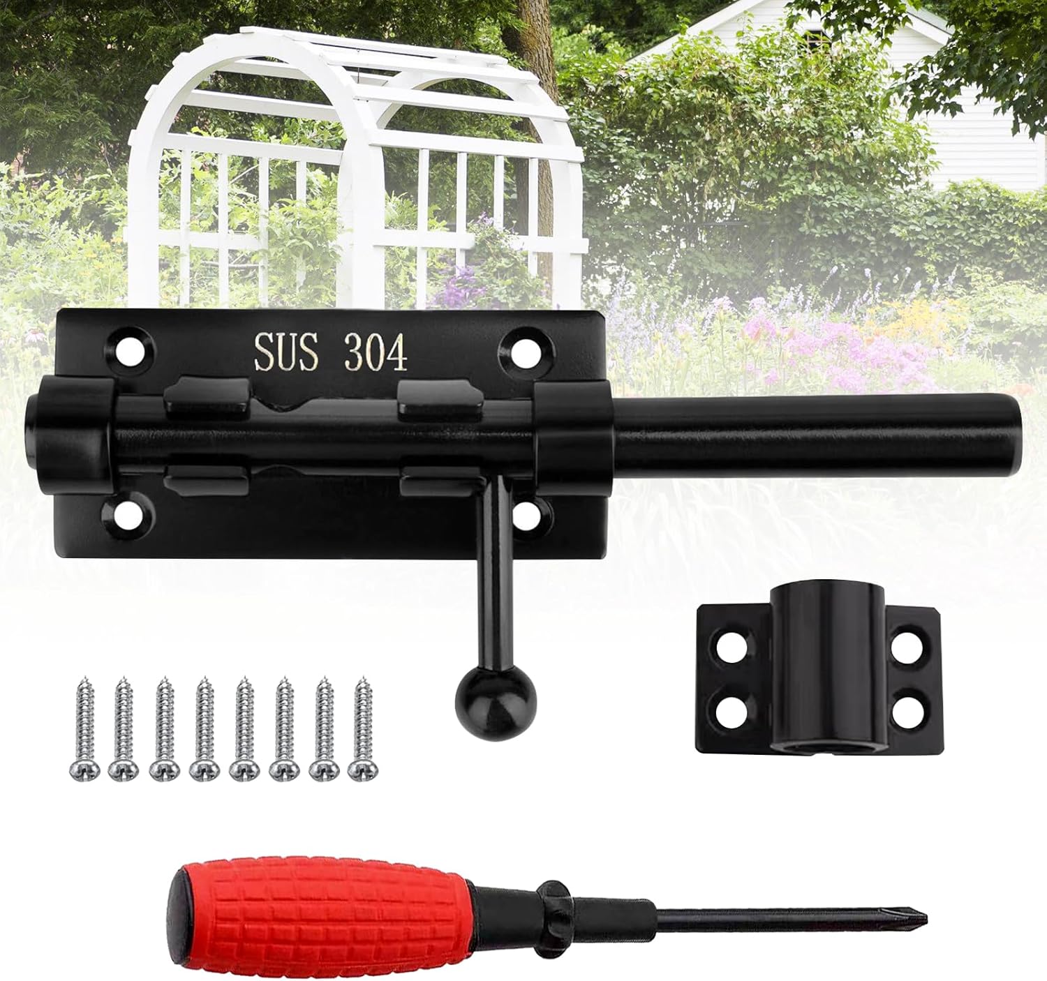 Heavy Duty Slide Gate Latch Bolt, Slide Bolt Gate Latch, Door Lock