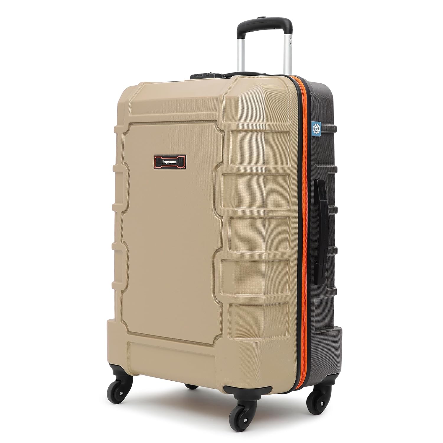 Uppercase Arbor 74 cm (Large) | Spinner Check-in 4 Wheel Trolley Bag | Durable hard goods Secure Combination Lock | Scratch resistant | Aries Convipack | Suitcase for Men and Women (Beige), 50 cm Uppercase Arbor 74 cm (Large) | Spinner Check-in 4 Wheel Trolley Bag | Durable hard goods Secure Combination Lock | Scratch resistant | Aries Convipack | Suitcase for Men and Women (Beige), 50 cm