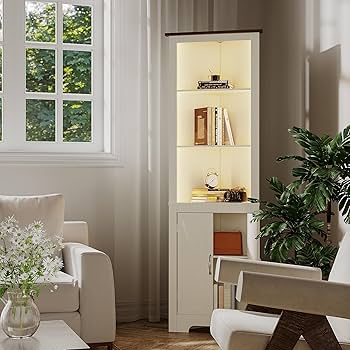 nicho★ Amazon.com: ChooChoo Farmhouse Corner Storage Cabinet with