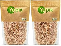 Vista 5 de Yupik Chips de coco desecado tostado orgánico, 16 onzas, sin OMG, veganos, sin gluten, paquete de 1