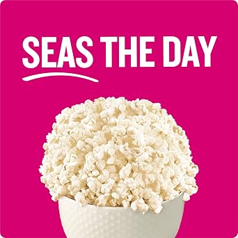 Angie's BOOMCHICKAPOP Sea Salt Microwave Popcorn, (6) 3.29 oz. bags (Pack of 3)