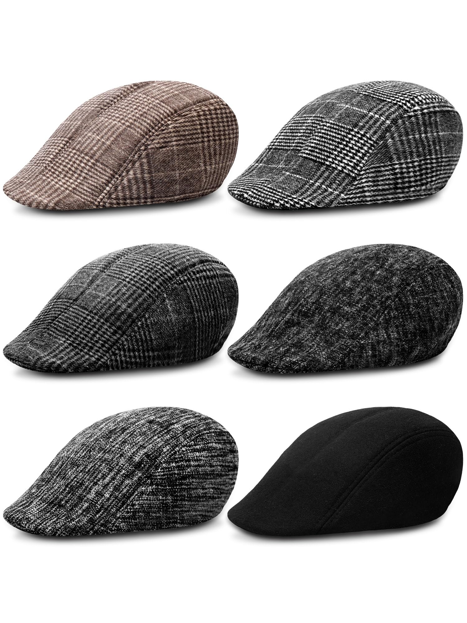 Newcotte Newsboy Cap for Men Paper Boy Hat