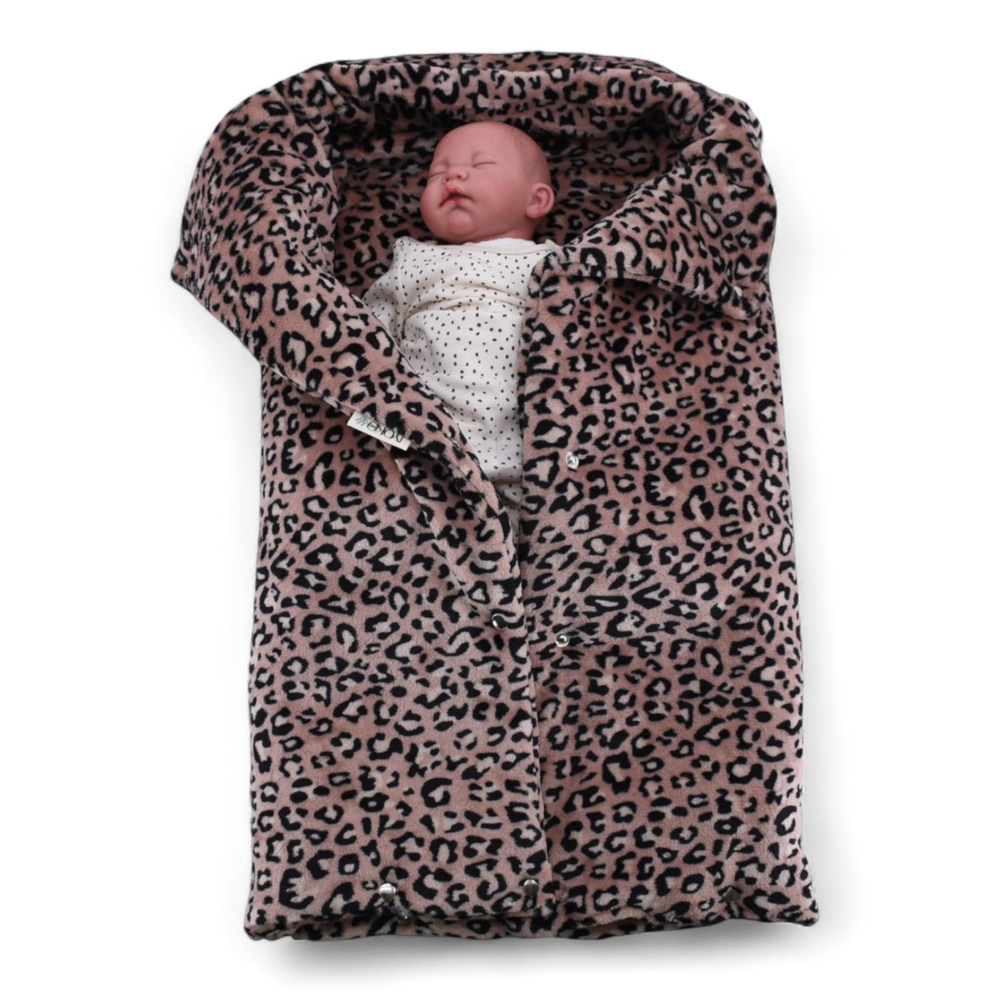 JYOKO KIDS Sacchi Universale Per Navicella (ANIMAL PRINT, PILE)