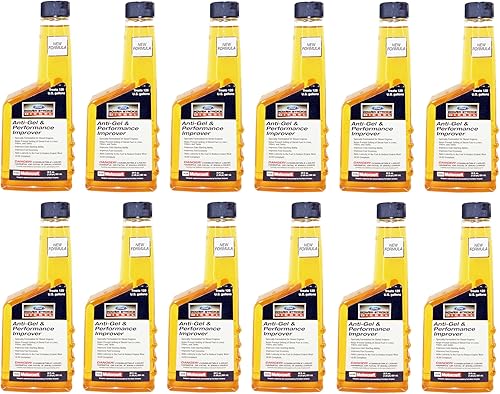 12 Pack Genuino OEM Ford Motorcraft PM23A Powerstroke Diesel Aditivo Antigelificante para Combustible 20oz