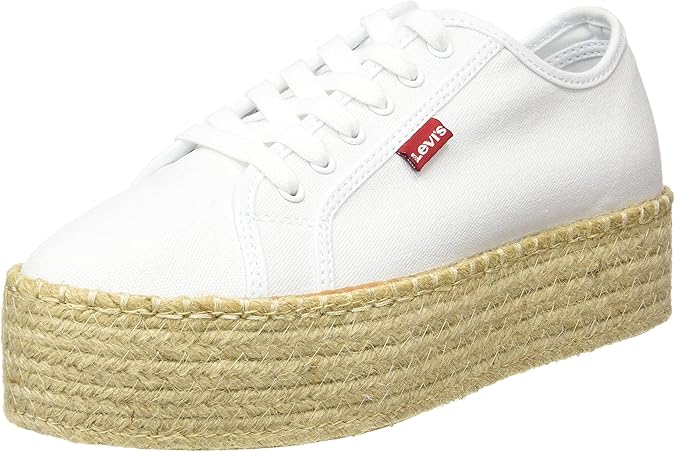 Amazon.com | Levi's Women's Wedges Shoes Sneaker | Fashion Sneakers