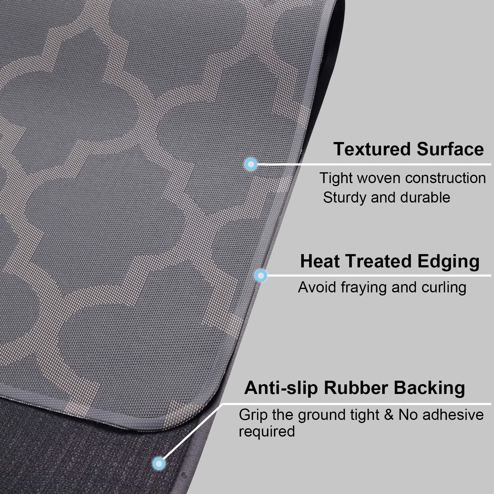 AiBOB Chair Mat for Hardwood Floor, 45 X 53 inches Heavy Duty Wood and