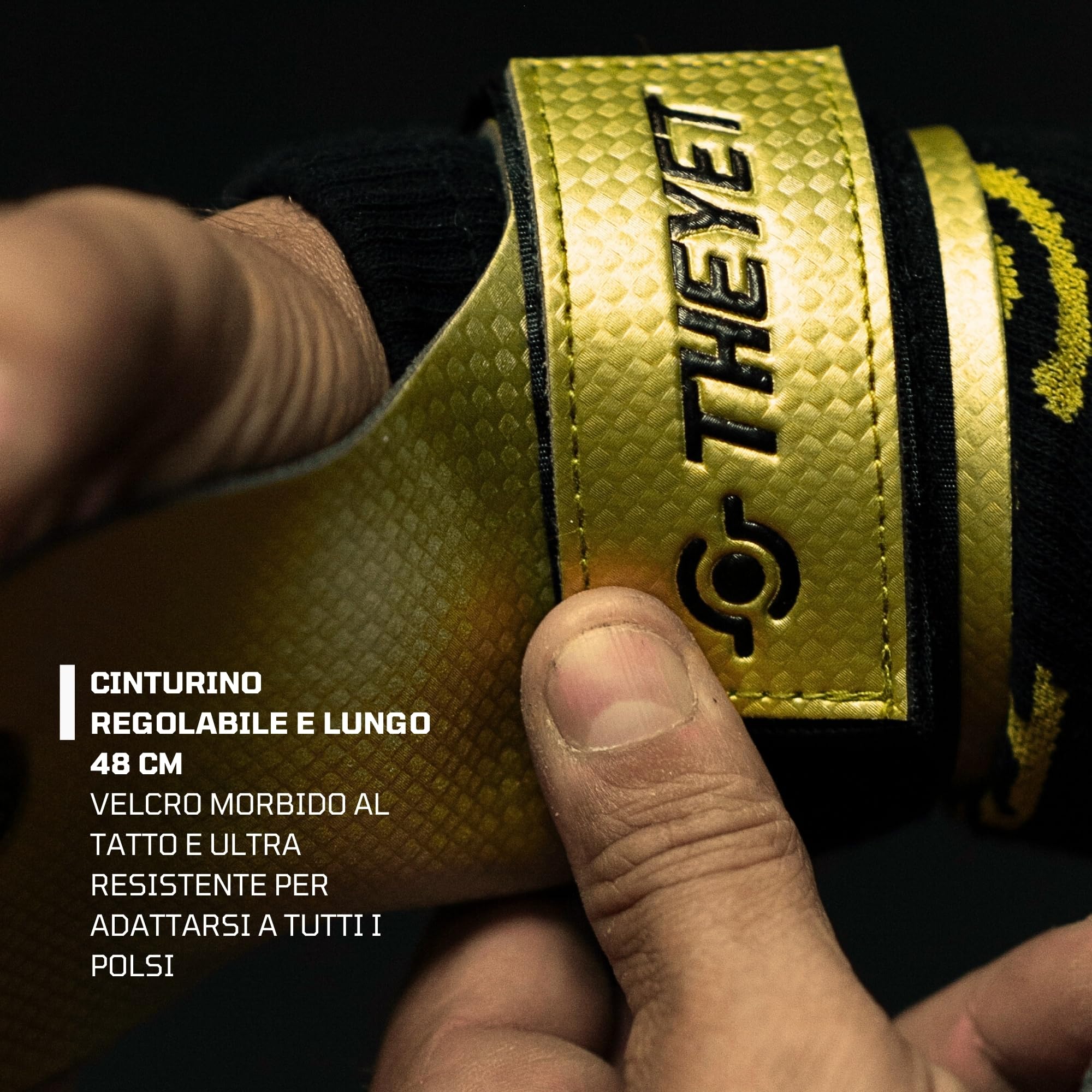 Theyet Paracalli Crossfit per Uomo e Donna | Guanti Grip Antiscivolo con o senza Magnesio | Protezione Mani per Calisthenics, Sollevamento Pesi e Allenamento Palestra Unisex | Polsini Inclusi