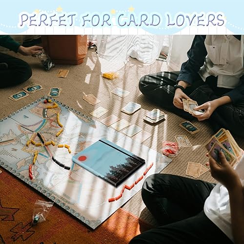 Miniatura 7 de Rossy Carpeta para tarjetas de 4 bolsillos, soporte para álbum de coleccionista de tarjetas de intercambio de 240 tarjetas, de doble cara, soporte