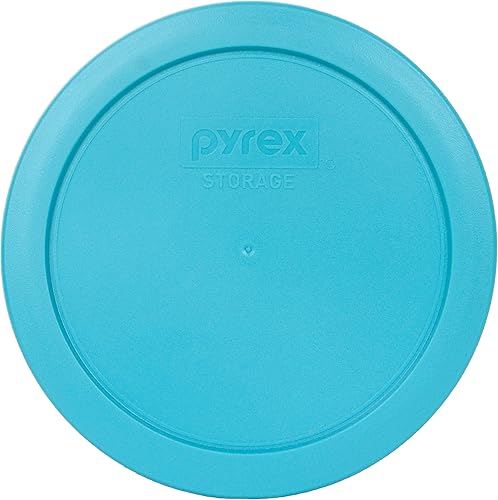 Miniatura 2 de Pyrex 7201-PC 4 tazas Surf Blue tapa de almacenamiento de alimentos de repuesto, fabricada en los Estados Unidos, paquete de 2