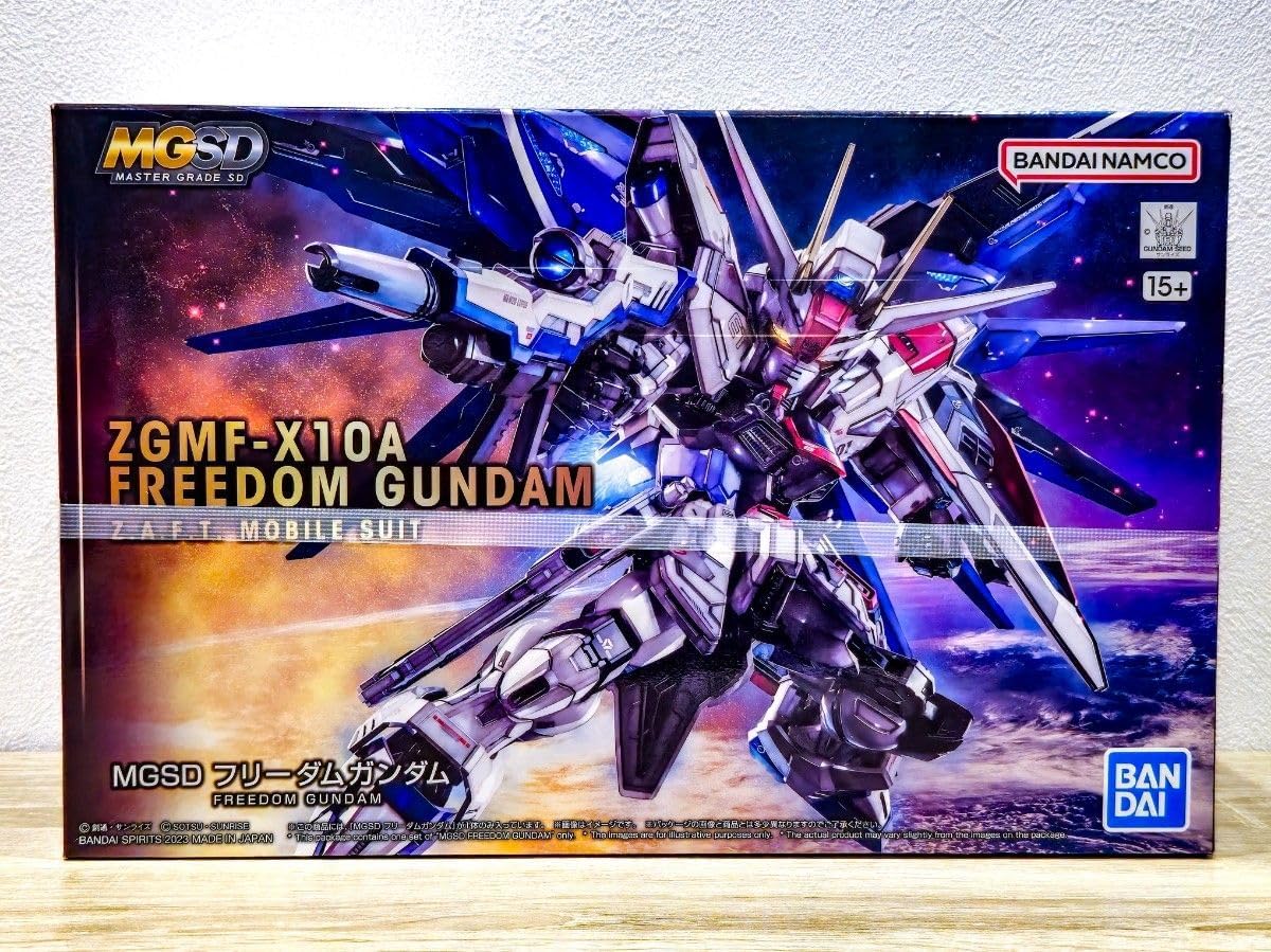 MGSD フリーダム ZGMF-X10A 機動戦士 SEED MASTER GRADE SD (MGSD