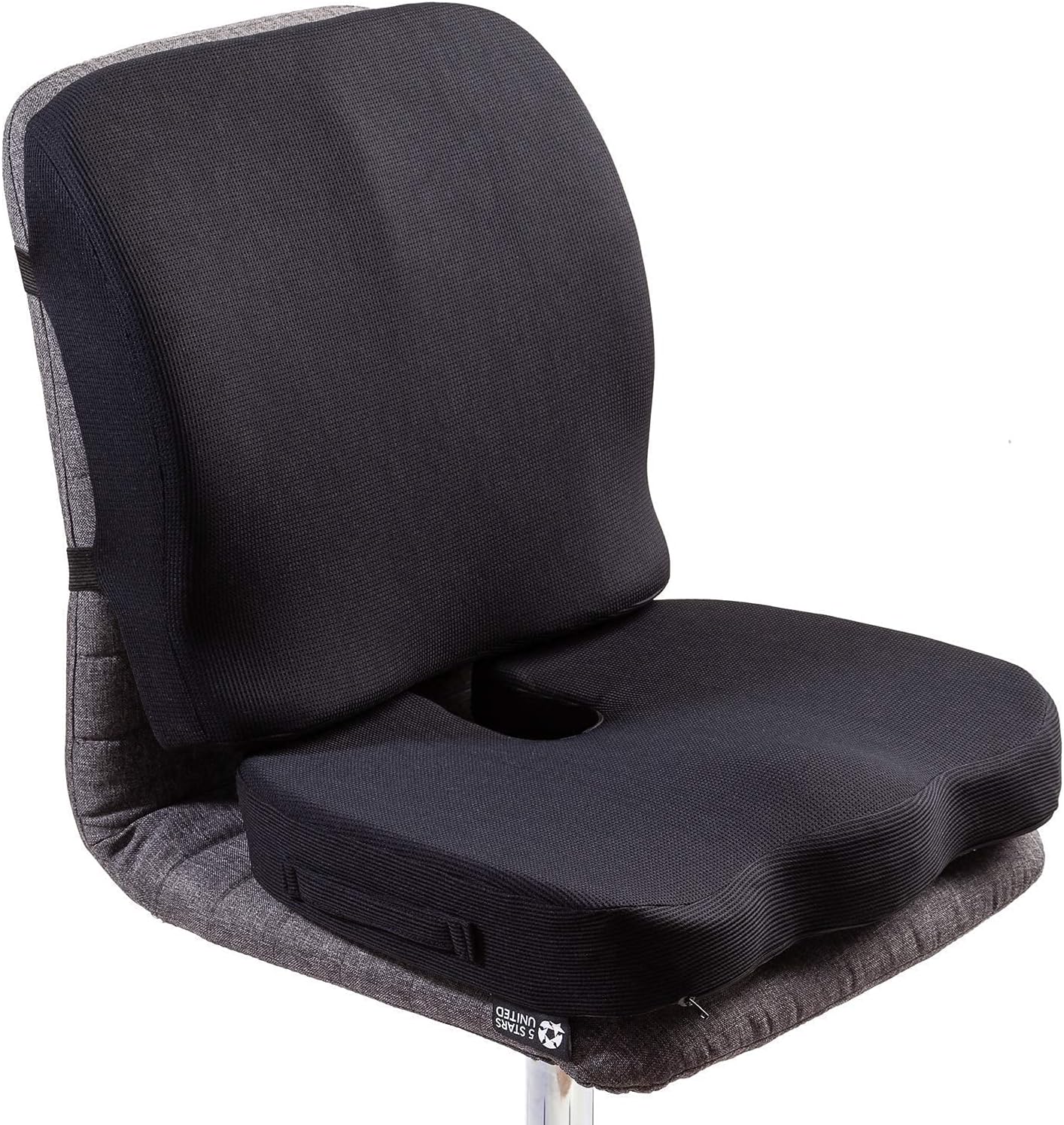 Amazoncom Bundle 2 Item Seat Cushion With Lumbar Support Pillow