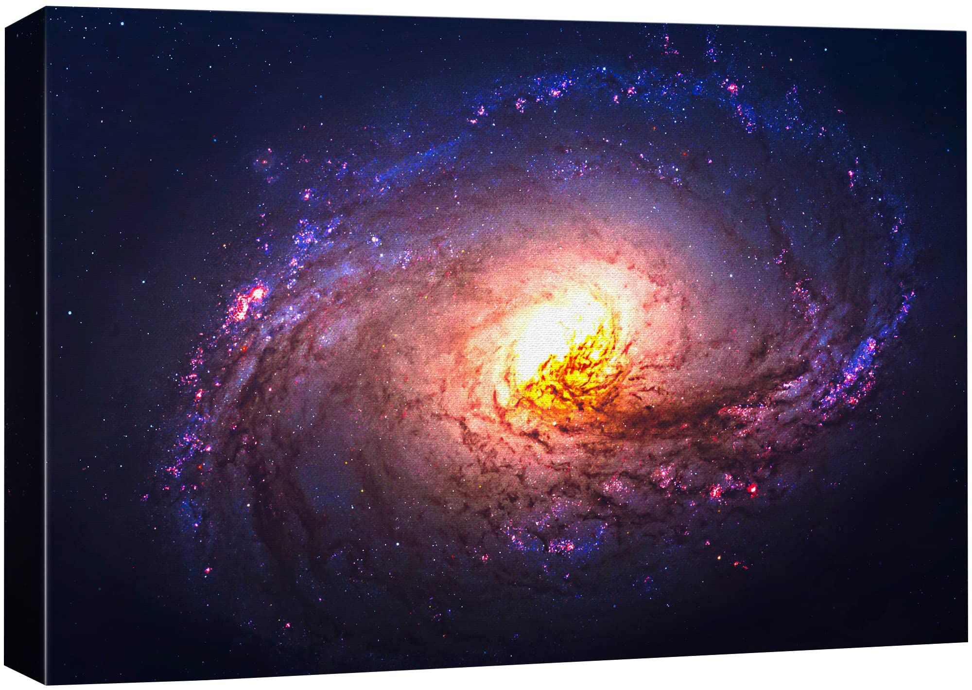Amazon.com: SIGNFORD Canvas Print Wall Art Cosmic Purple Spiral