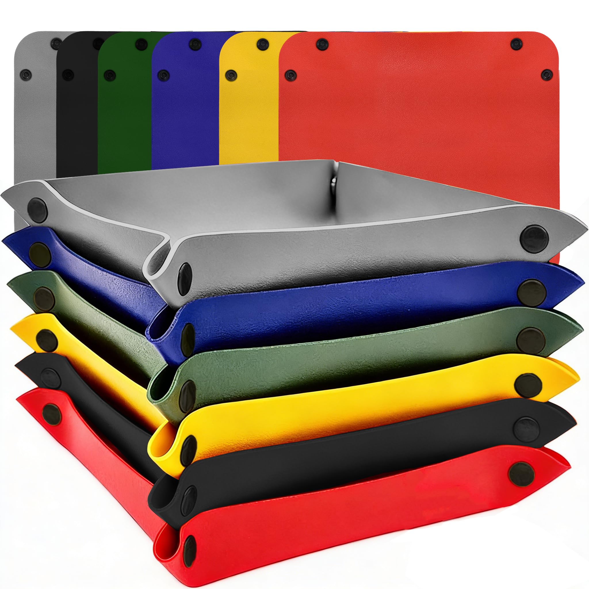 REKGO Puzzle Sorting Trays, 6 Pieces, Puzzle Organizer Accessories for 1000-3000 Piece Puzzles, Storage & Transport