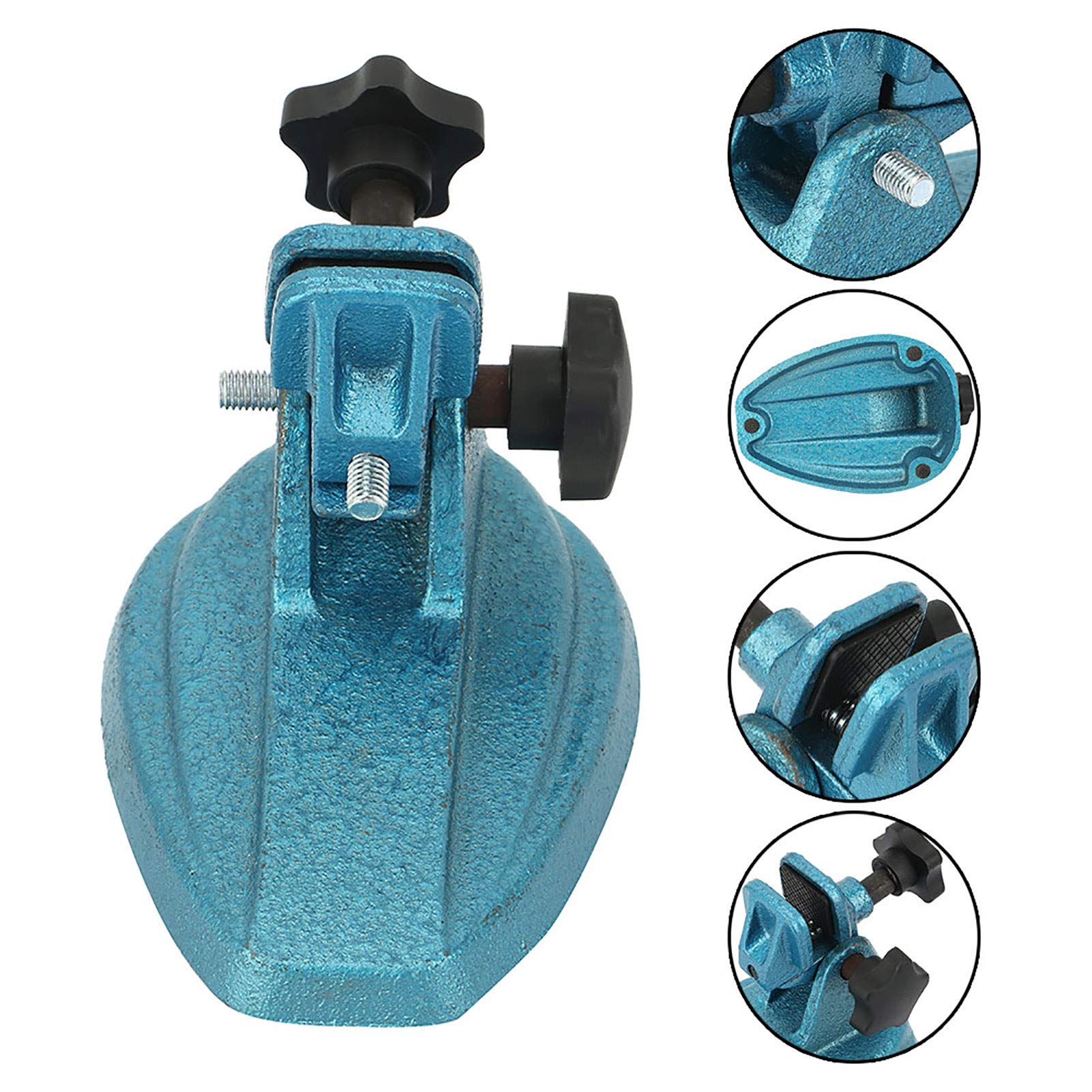 Respicefinem Precision Micrometer Holder Stand Base Micrometer Bracket Pedestal Measuring Tool Precision Micrometer Stand Micrometer Accessories