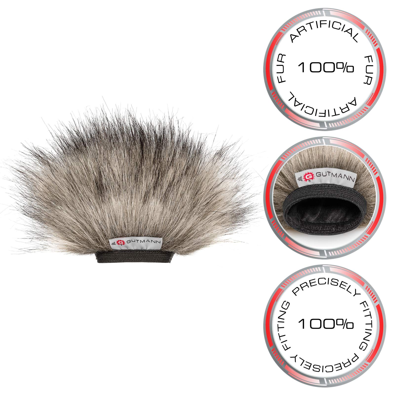 Gutmann Microfono protezione antivento pelo per Zoom H6 modello speciale limitato LYNX