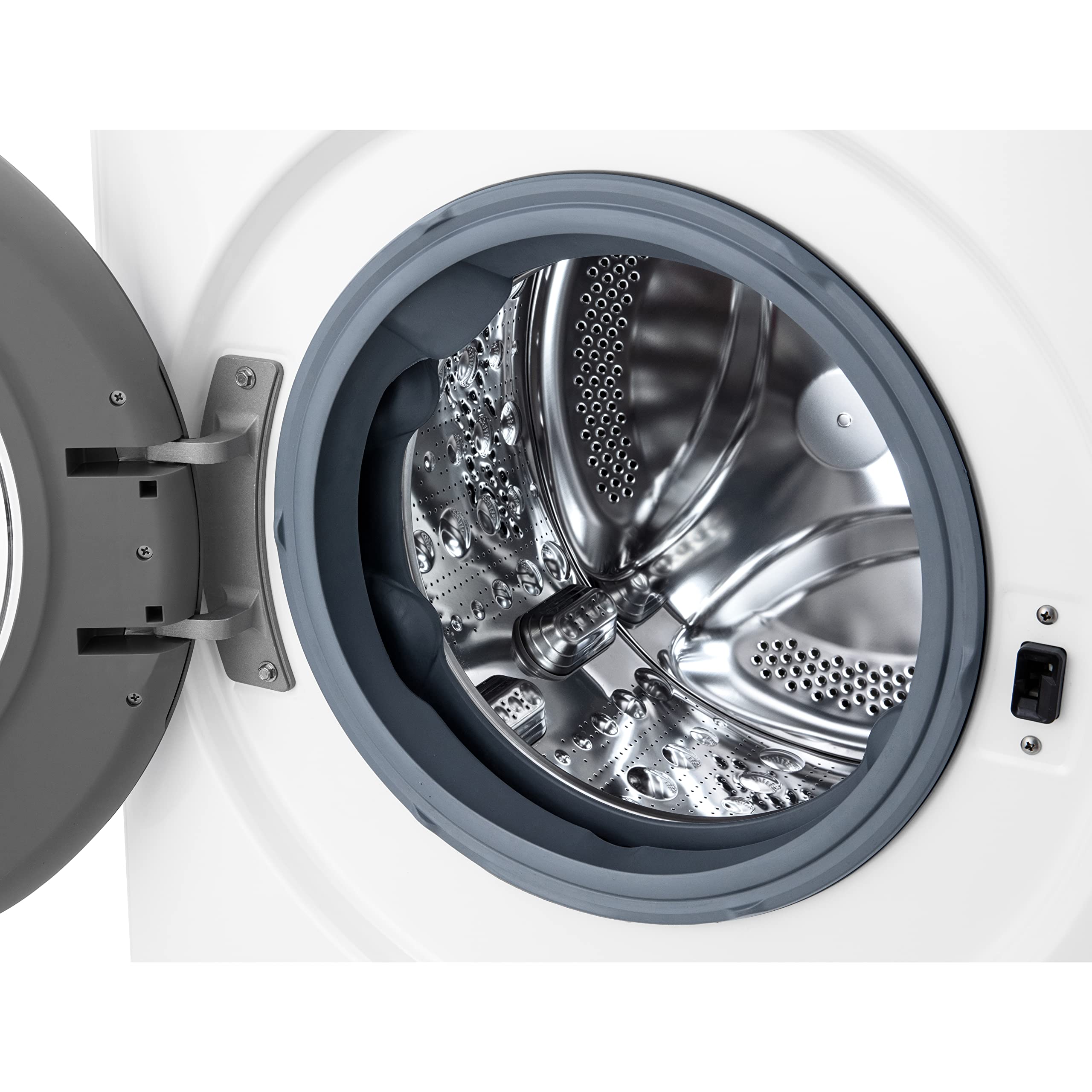 LG F4WV31X3G, Klasse B, Frontlader-Waschmaschine 10,5 kg, 1400 U/min, AI Direct Drive, Wi-Fi, Tiefenreinigung mit Dampf, Größere Kapazität, Außentür aus Sicherheitsglas, 62 x 60 x 85 cm ꟷ Weiß
