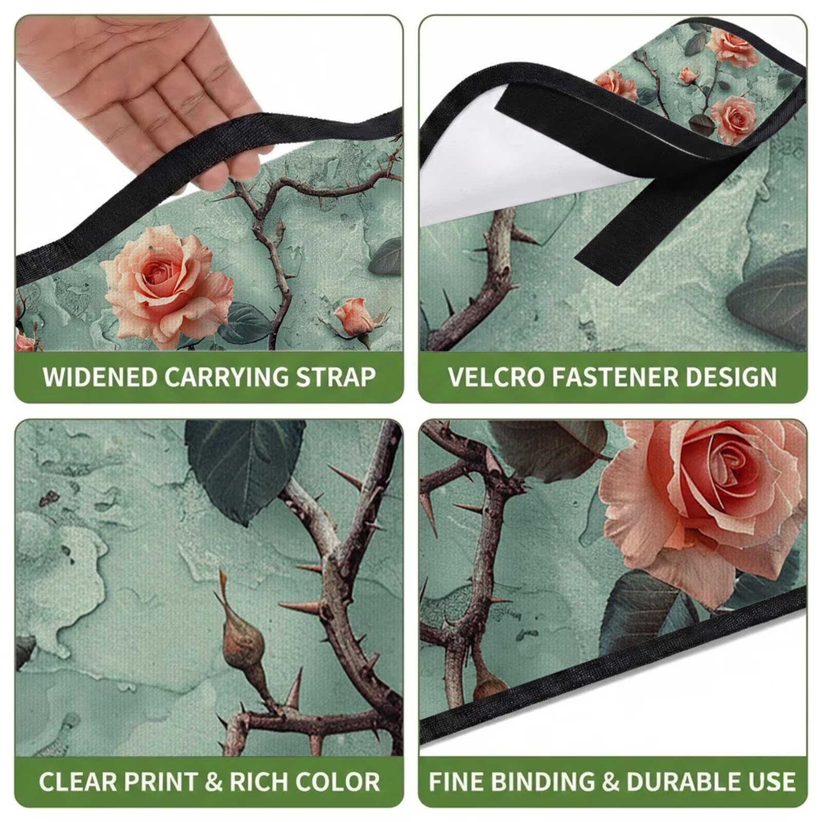 Couverture Pique Nique Grande 200x300cm,Outdoor Couverture Imperméable,Pliable Tapis de Plage Dos en PVC Anti-Sable,Picnic Blanket pour Camping Accessoires,Jardin,Parc - Turquoise,Rose (6) UZ-36
