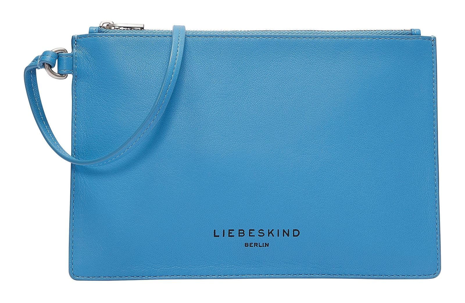 LIEBESKIND BERLIN utility bag Mica Kodiaq Sheep Inside Pouch Horizon Blue