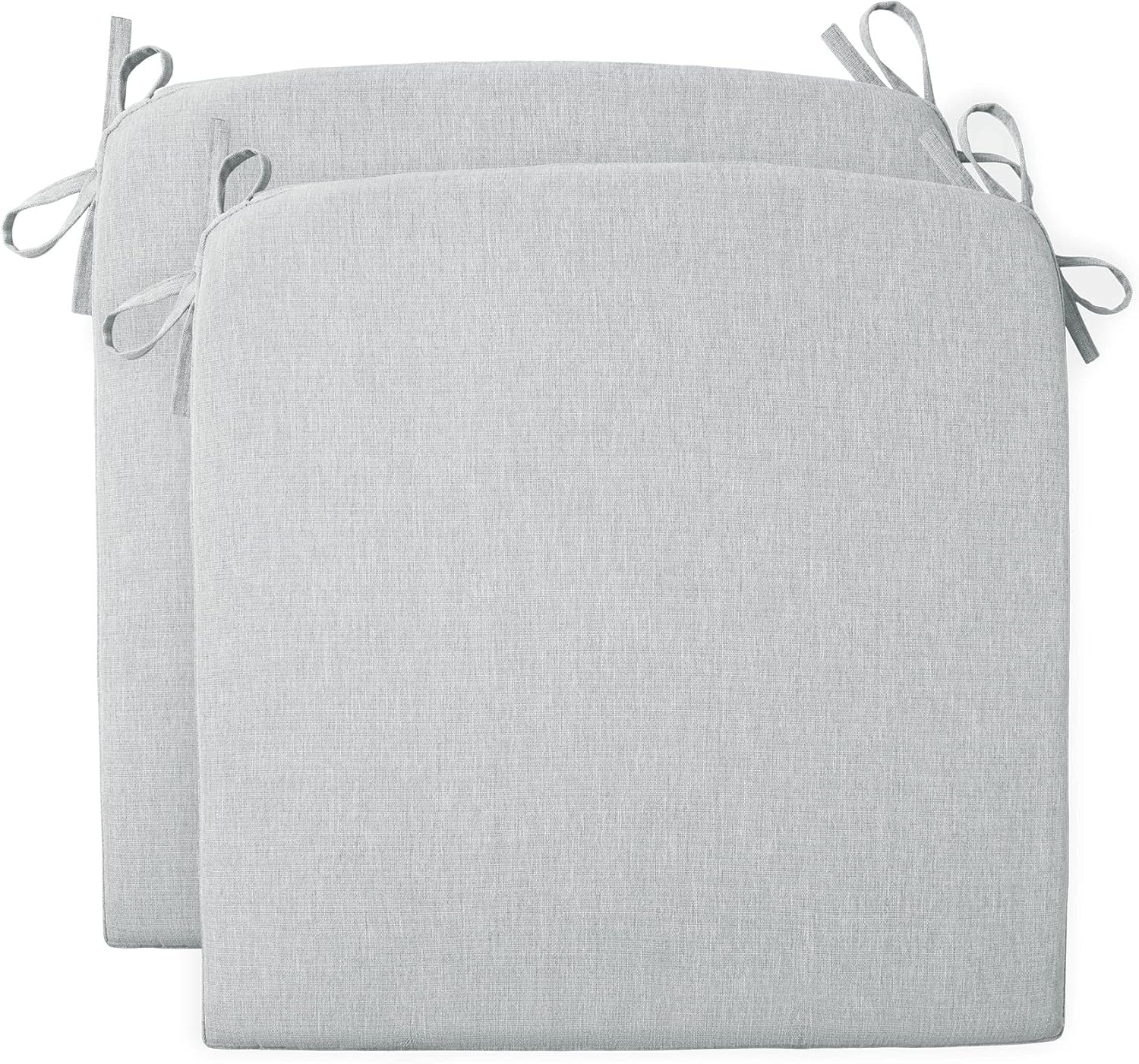 Quality Outdoor Living Deep Seat Universal Indoor/Outdoor Dining Chair Cushion (Set of 2), 18 x 18, Jacobean Blue