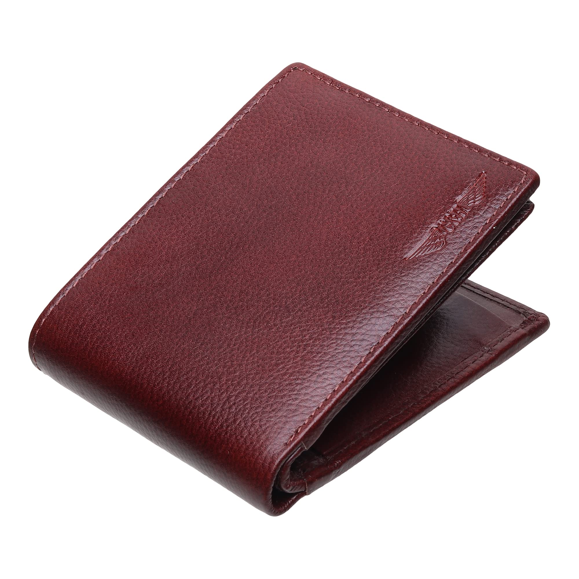 RFID Wallets for Men Leather Original Purses for Men RFID Wallet for Men Slim Wallet for Men Money Purse 10 Card Slot Wallet Mens Gift Gents Wallet for Men Card Holder for Men Gents Wallets-image-10