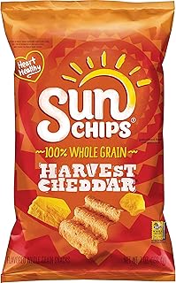 Sunchips Multigrain Snacks, Harvest Cheddar, 7 oz